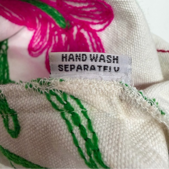 AML Embroidered Floral Maxi Skirt  MADE IN INDIA one size - Picture 9 of 12